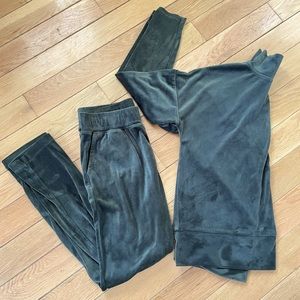 CG Velour Matching Set